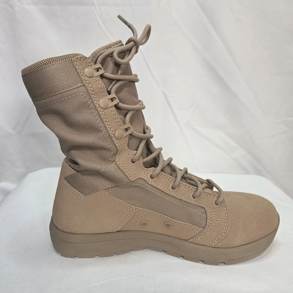 New Danner Tachyon Mens Coyote Leather 8in Military Boots Men's Size 6.5